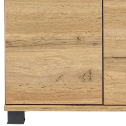 Wohnen Badezimmer Highboard in Wildeiche Touchwood NB - Jessmi