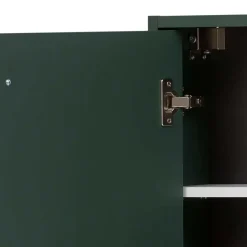 Wohnen Badschränke*Badezimmer Hängeschrank in Dunkelgrün & Gold - Aqua