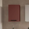 Wohnen Badezimmer Hängeschrank in Dunkelrot - Exeler