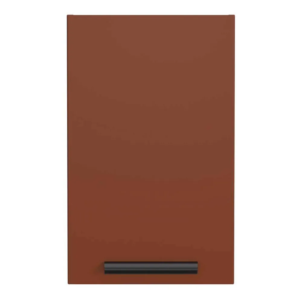 Wohnen Badezimmer Hängeschrank in Dunkelrot - Exeler