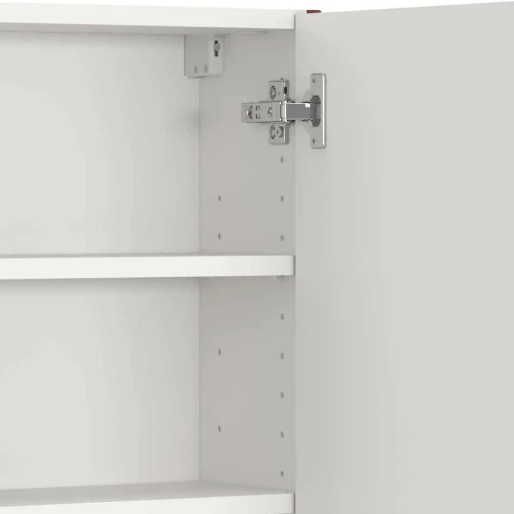 Wohnen Badezimmer Hängeschrank in Dunkelrot - Exeler