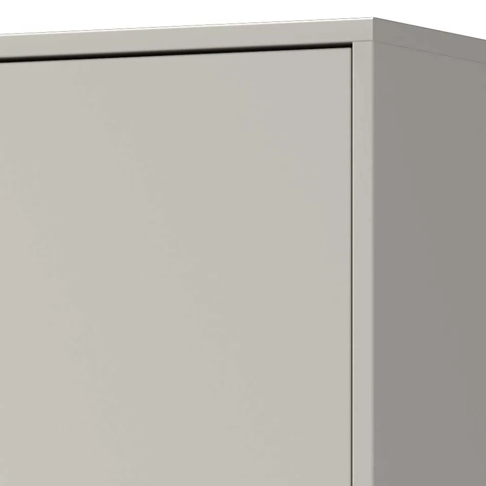 Wohnen Badezimmer Hochschrank in Grau - Ancela