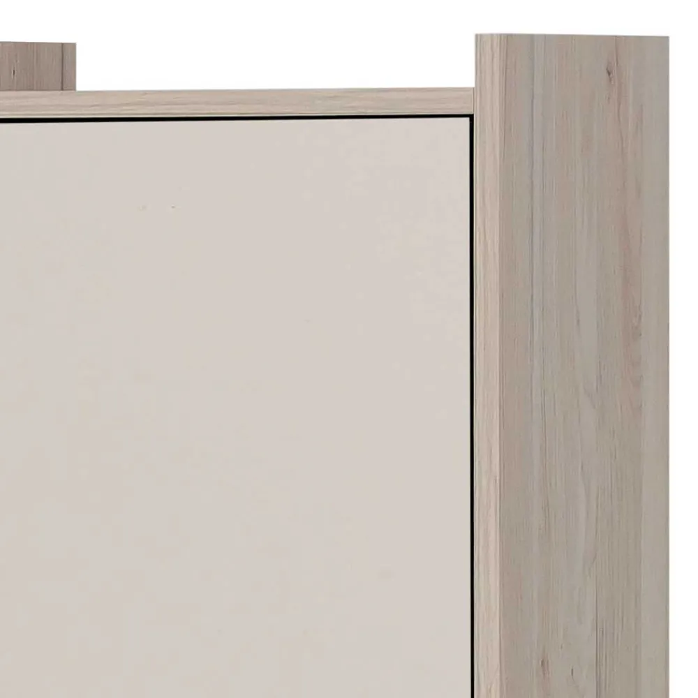 Wohnen Badezimmer Hochschrank mit zwei Türen und Fach - Togban