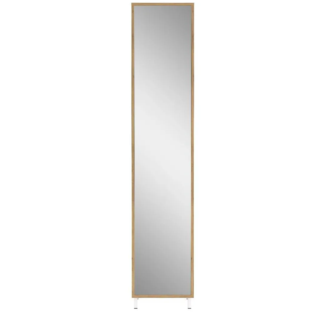 Wohnen Badezimmer Hochschrank mit Spiegeltür - Nadals