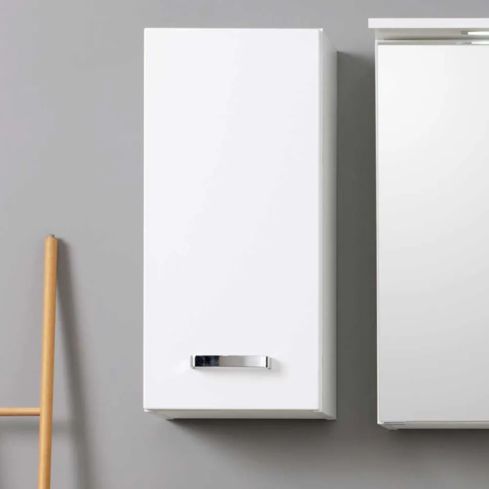 Wohnen Badezimmer Kombination Sagunis in Weiß (sechsteilig)