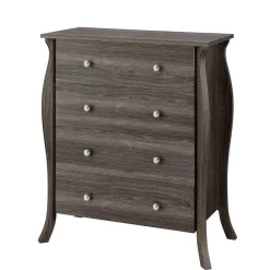 Wohnen Badezimmer Kommode mit vier Schubladen - Fionora