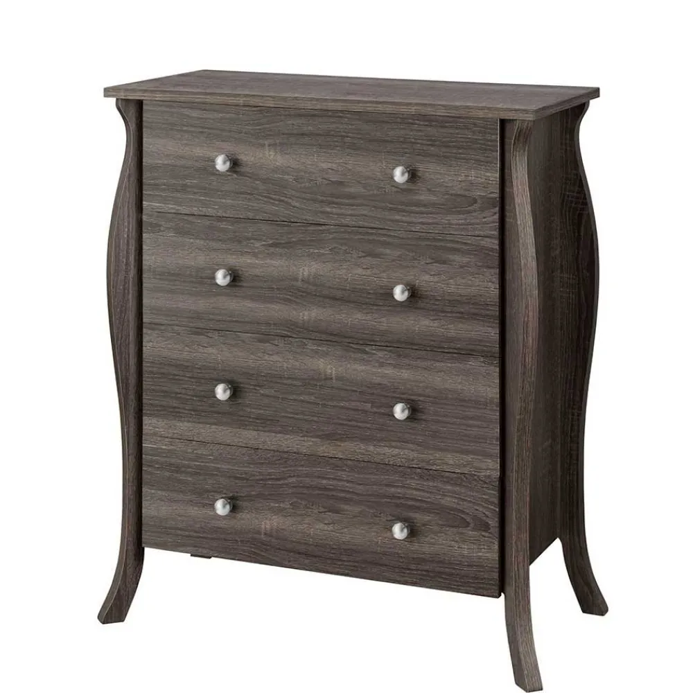 Wohnen Badezimmer Kommode mit vier Schubladen - Fionora