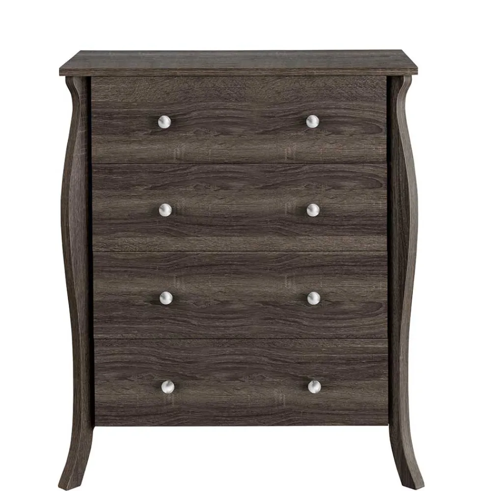 Wohnen Badezimmer Kommode mit vier Schubladen - Fionora