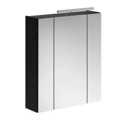 Wohnen Badezimmer Möbelblock in Schwarz - Culina (fünfteilig)