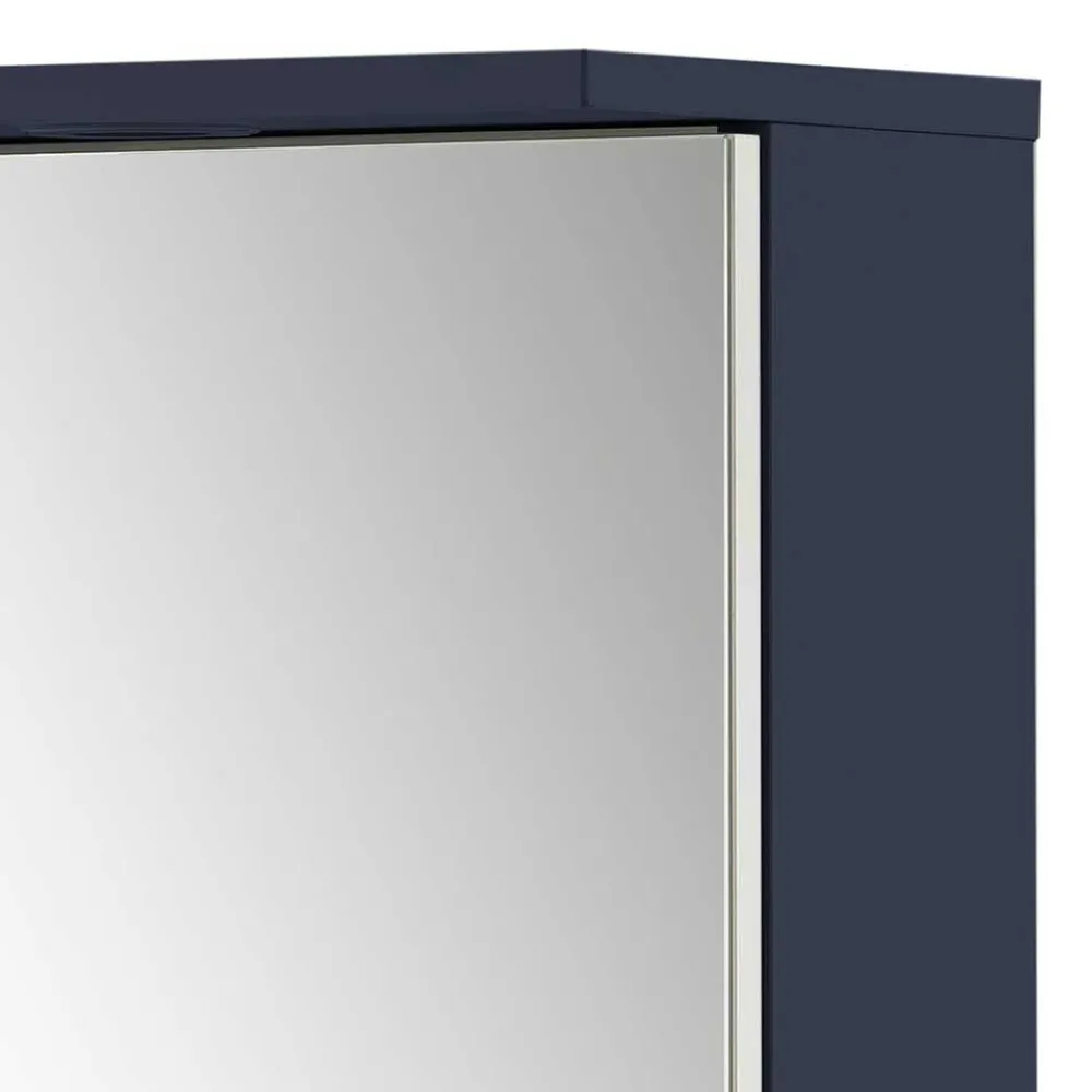 Wohnen Badezimmer Möbelkombi in Dunkelblau - Canyon (dreiteilig)