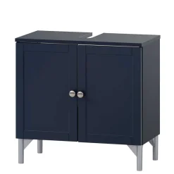 Wohnen Badezimmer Möbelkombi in Dunkelblau - Canyon (dreiteilig)