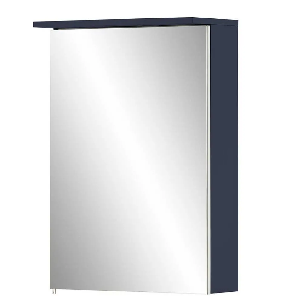 Wohnen Badezimmer Möbelkombi in Dunkelblau - Canyon (dreiteilig)