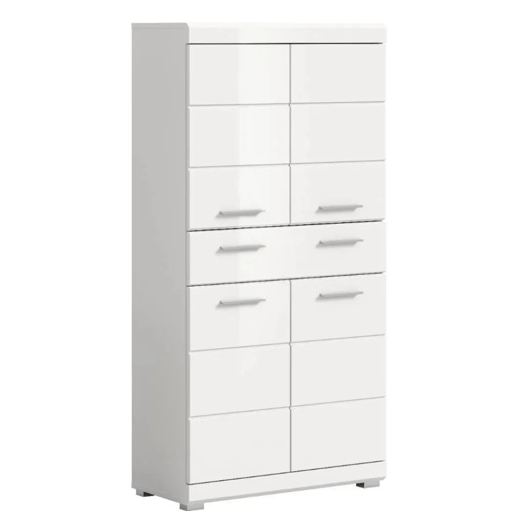 Wohnen Badezimmer Midischrank in Weiß - Henriette