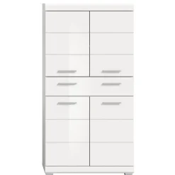 Wohnen Badezimmer Midischrank in Weiß - Henriette