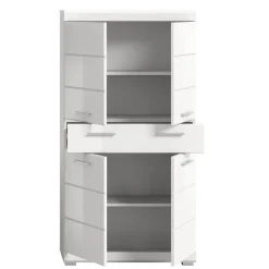 Wohnen Badezimmer Midischrank in Weiß - Henriette