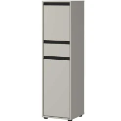 Wohnen Badschränke*Badezimmer Midischrank in Grau - Ancela