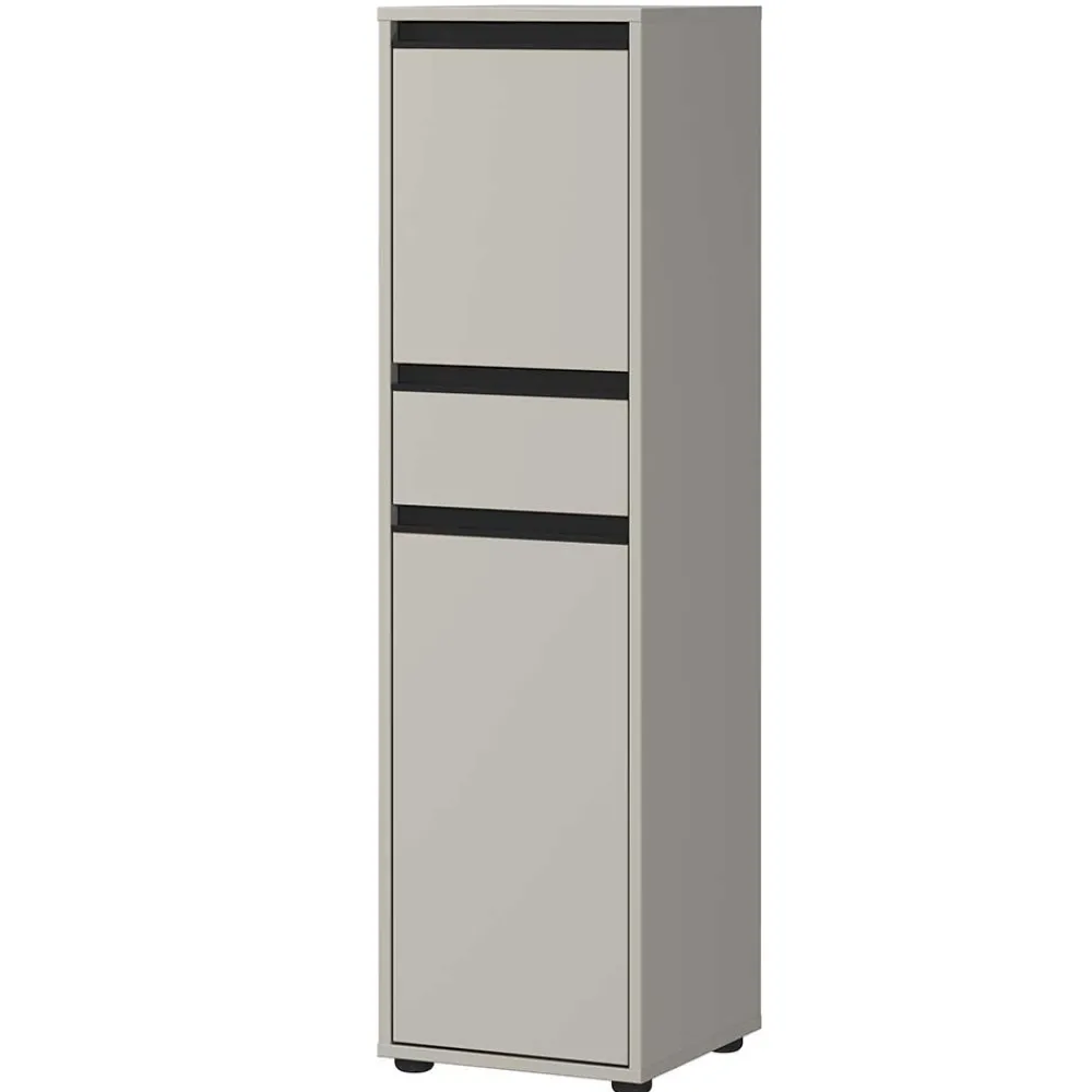 Wohnen Badschränke*Badezimmer Midischrank in Grau - Ancela