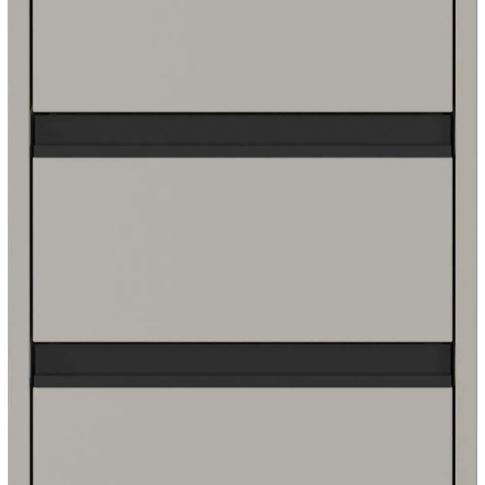 Wohnen Badschränke*Badezimmer Midischrank in Grau - Ancela