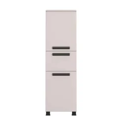 Wohnen Badezimmer Midischrank in Hellgrau - Adendras