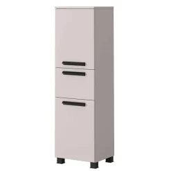 Wohnen Badezimmer Midischrank in Hellgrau - Adendras