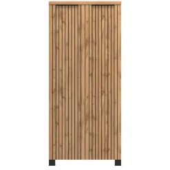 Wohnen Badschränke*Badezimmer Midischrank mit Doppeltür - Crystoga