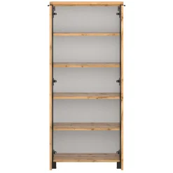 Wohnen Badschränke*Badezimmer Midischrank mit Doppeltür - Crystoga