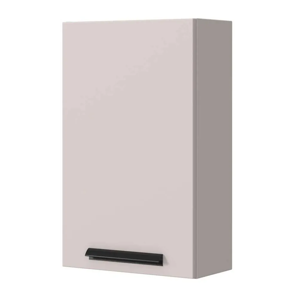 Wohnen Badezimmer Oberschrank in Hellgrau - Adendras