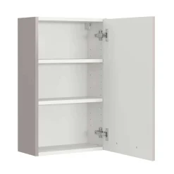 Wohnen Badezimmer Oberschrank in Hellgrau - Adendras