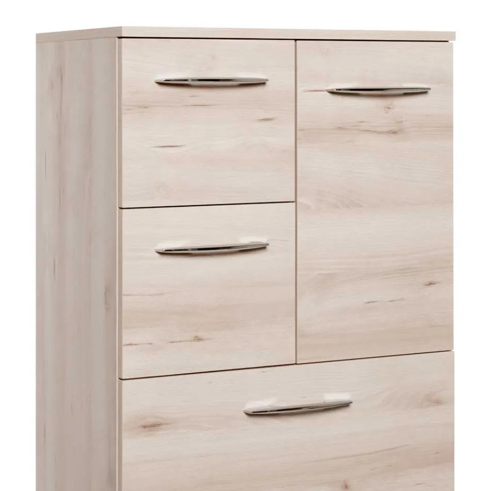 Wohnen Badschränke*Badezimmer Schrank im Buche Dekor - Mabeca