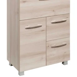 Wohnen Badschränke*Badezimmer Schrank im Buche Dekor - Mabeca