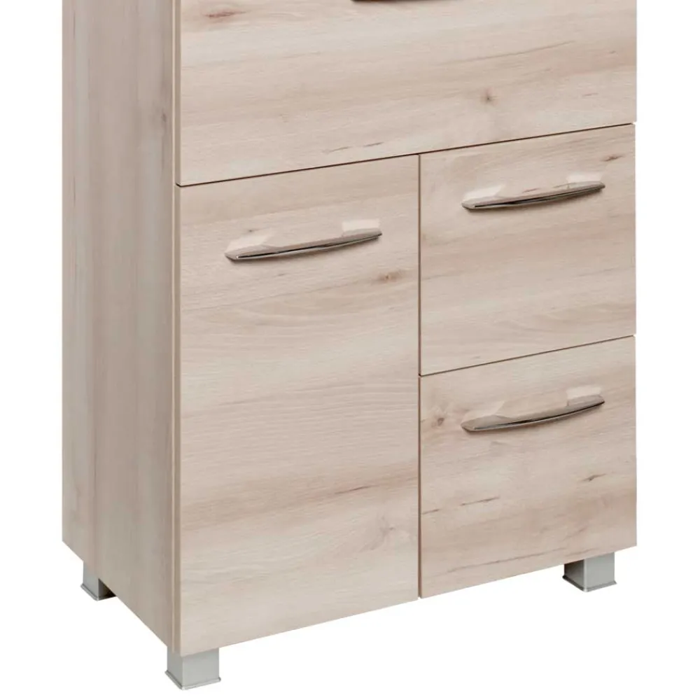 Wohnen Badschränke*Badezimmer Schrank im Buche Dekor - Mabeca