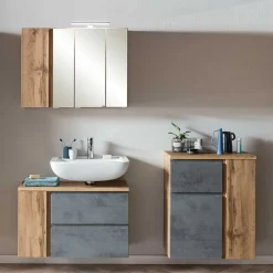Wohnen Badezimmer Schrankset modern - Mia (dreiteilig)
