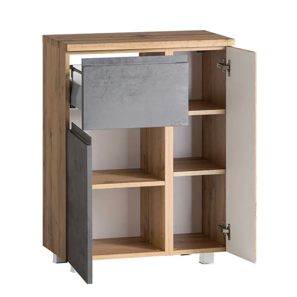 Wohnen Badezimmer Schrankset modern - Mia (dreiteilig)