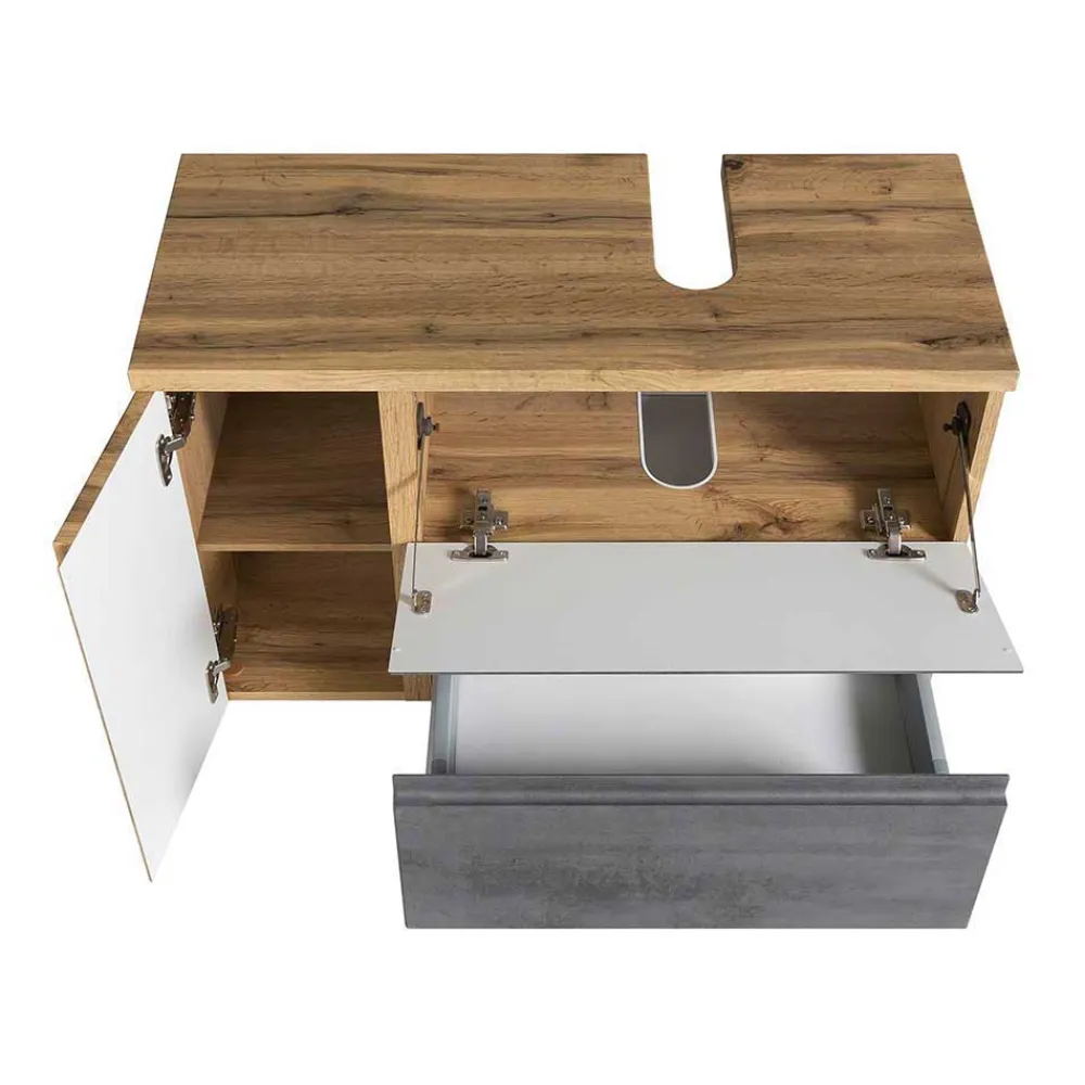 Wohnen Badezimmer Schrankset modern - Mia (dreiteilig)