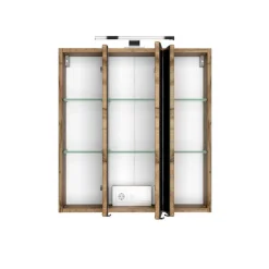 Wohnen Badezimmer Komplett*Badezimmer Set Möbel Kombi - Maklesa (fünfteilig)