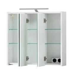 Wohnen Bad-Spiegelschränke*Badezimmer Spiegelschrank in Weiß - Seriacus