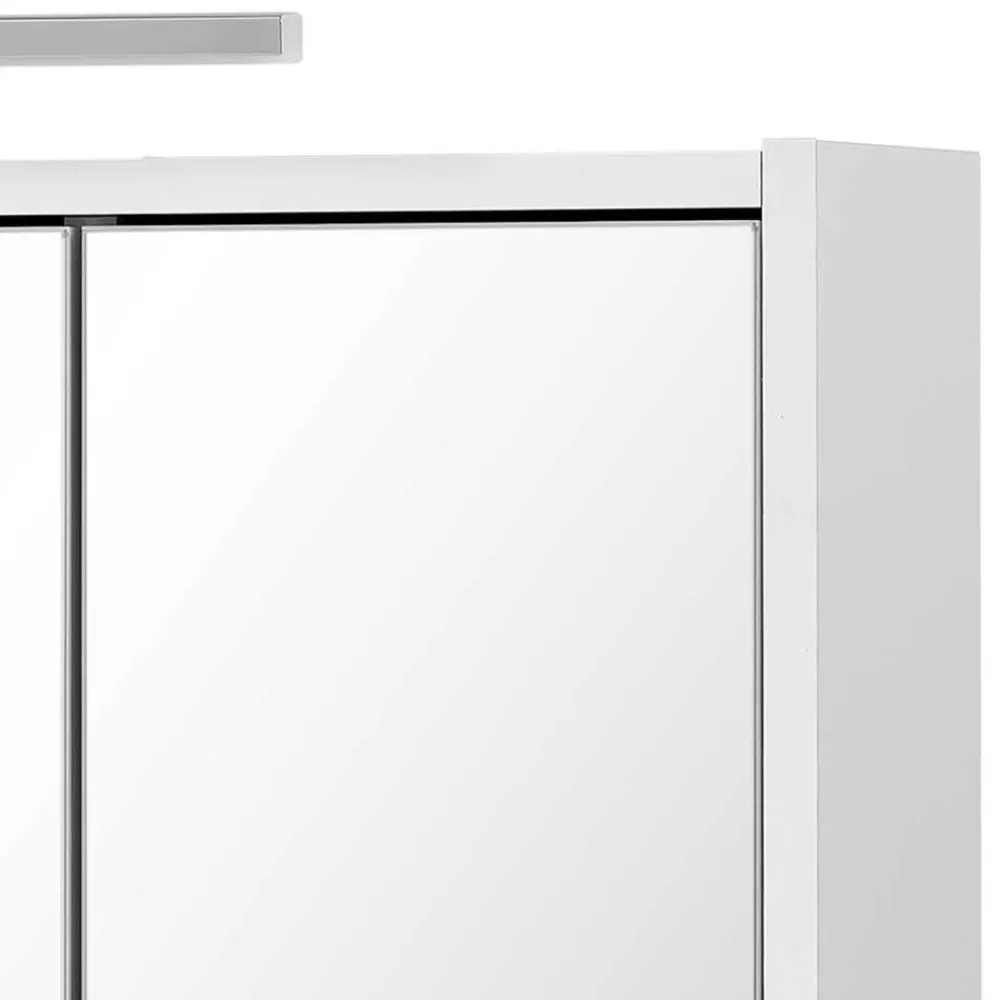 Wohnen Bad-Spiegelschränke*Badezimmer Spiegelschrank in Weiß - Seriacus