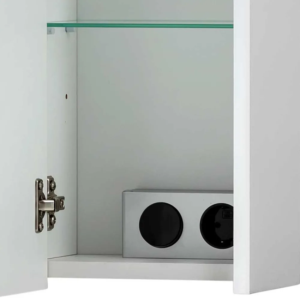 Wohnen Bad-Spiegelschränke*Badezimmer Spiegelschrank in Weiß - Seriacus