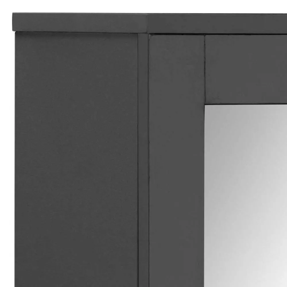 Wohnen Badezimmer Spiegelschrank 1-türig & Schublade & Fächer - Zenca