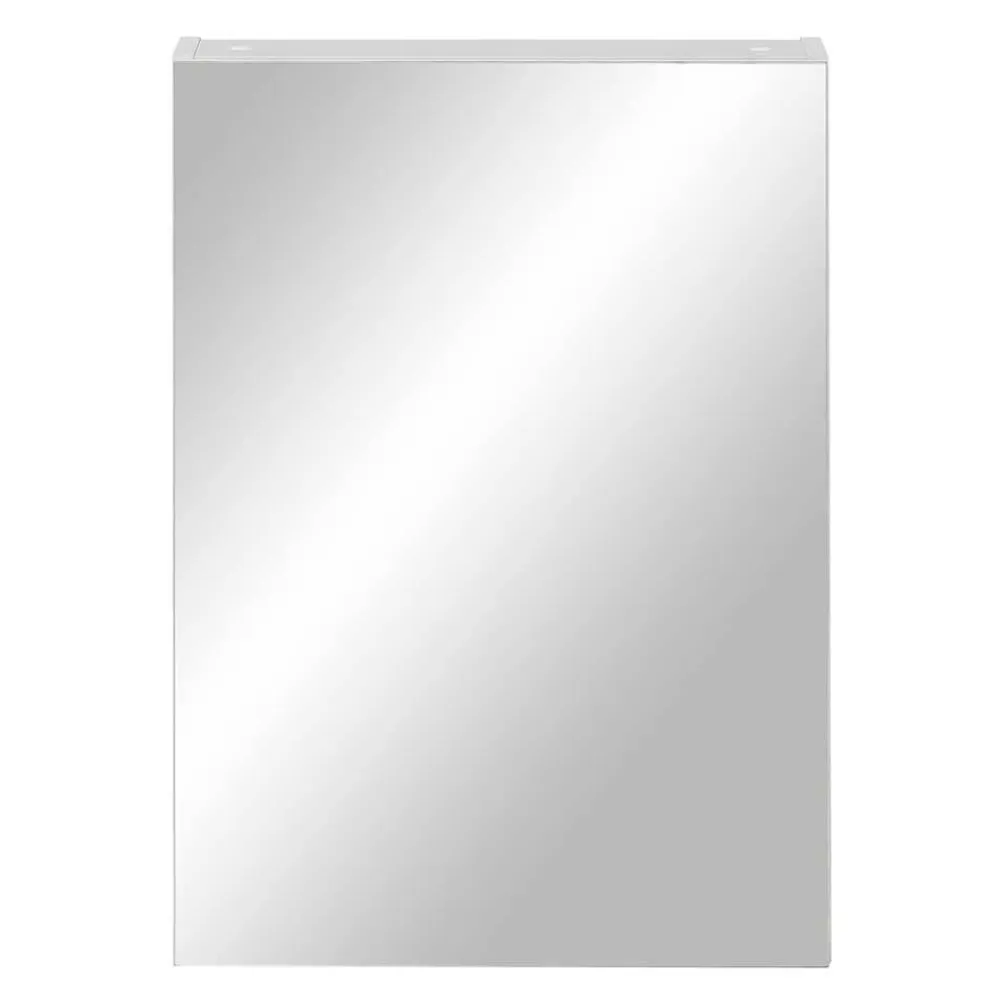 Wohnen Bad-Spiegelschränke*Badezimmer Spiegelschrank in Weiß 1-türig - Etravia I
