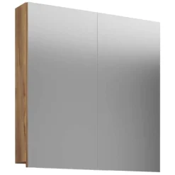 Wohnen Badezimmer Spiegelschrank in Wildeiche Honig NB - Karin