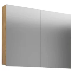 Wohnen Badezimmer Spiegelschrank in Wildeiche Honig NB - Karin