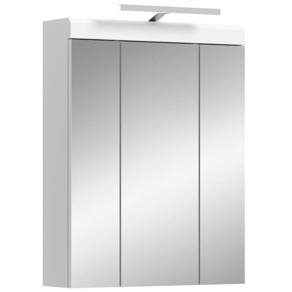Wohnen Badezimmer Spiegelschrank in Weiß - Henriette