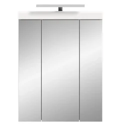 Wohnen Badezimmer Spiegelschrank in Weiß - Henriette
