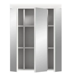 Wohnen Badezimmer Spiegelschrank in Weiß - Henriette