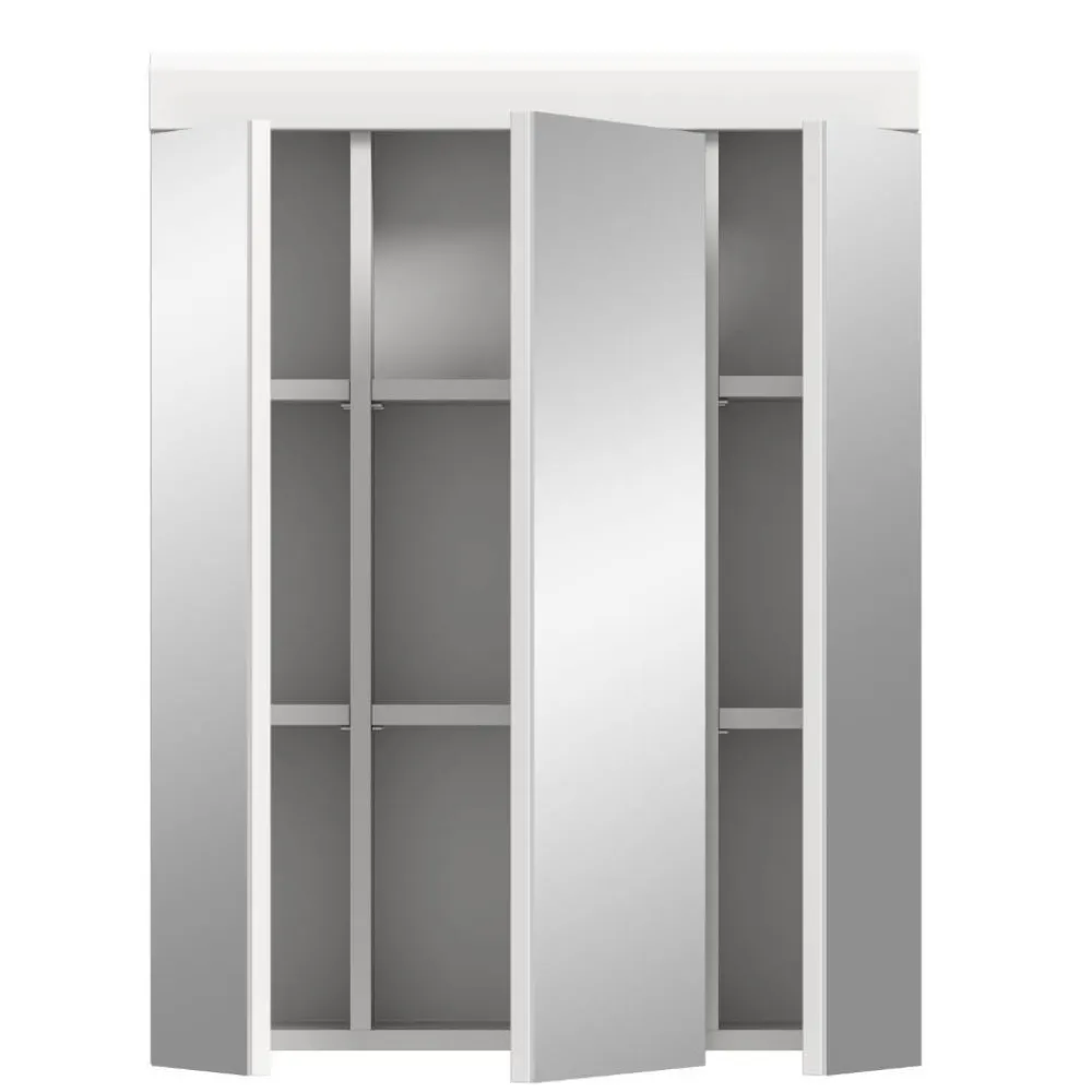 Wohnen Badezimmer Spiegelschrank in Weiß - Henriette