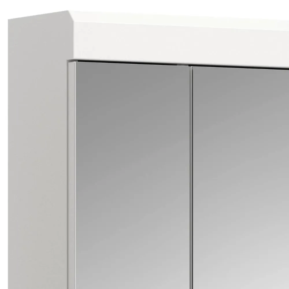 Wohnen Badezimmer Spiegelschrank in Weiß - Henriette