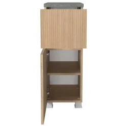 Wohnen Badschränke*Badezimmer Unterschrank in Eiche Hell - Leitha