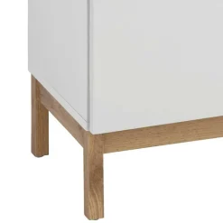 Wohnen Skandinavische Möbel|Badschränke*Badezimmer Unterschrank in Weiß mit Wildeiche - Speccia