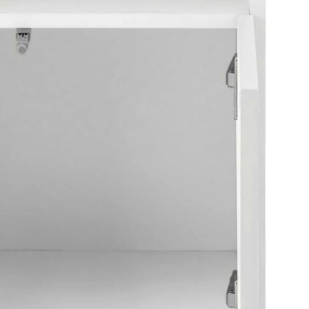 Wohnen Skandinavische Möbel|Badschränke*Badezimmer Unterschrank in Weiß mit Wildeiche - Speccia